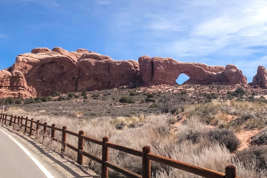 arches national park spring