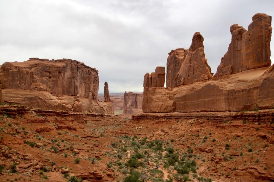 arches park avenue hike