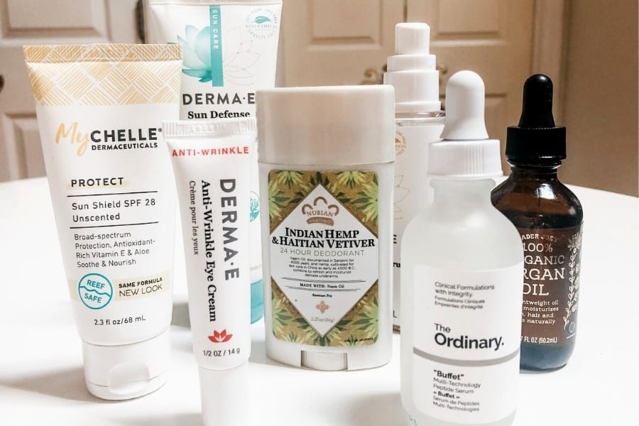 affordable clean skincare products for travel