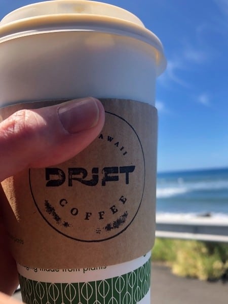 Drift Coffee to go for a beach visit in Maui
