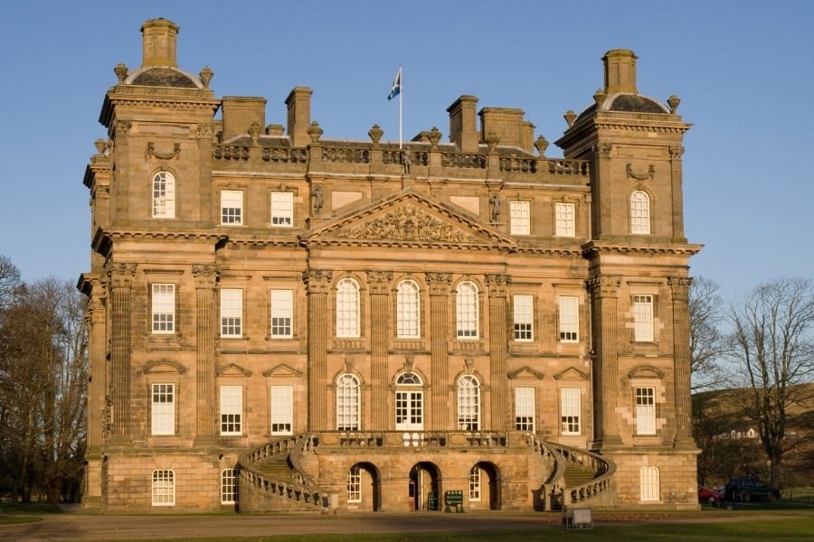 The grand and striking Duff House in Scotland
