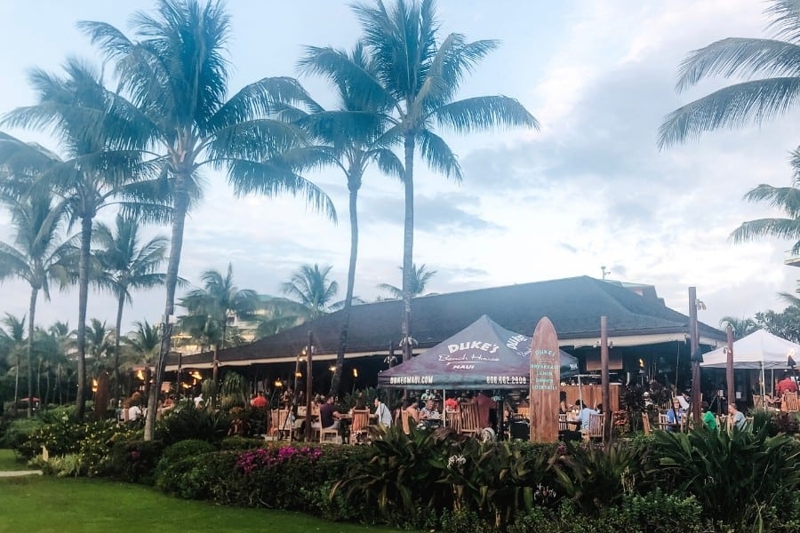 Duke's Restaurant Kaanapali