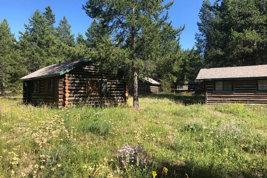 We stayed in these charming and rustic cabins at Colter Bay, Grand Teton National Park