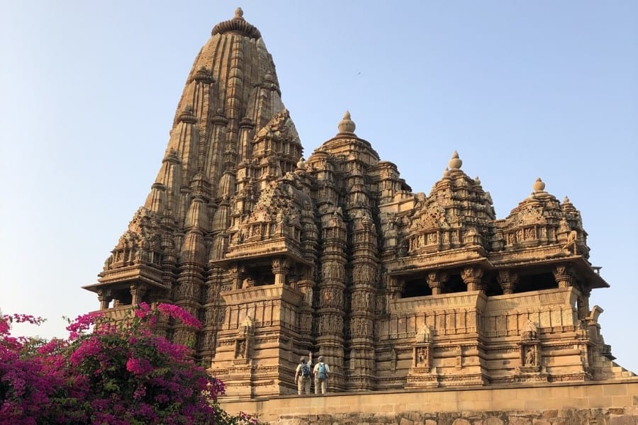 afternoon at khajuarho temples india