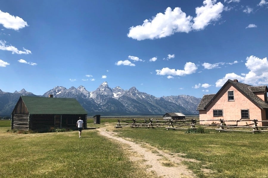 Old homestead at Mormon Row, Grand Teton National Park