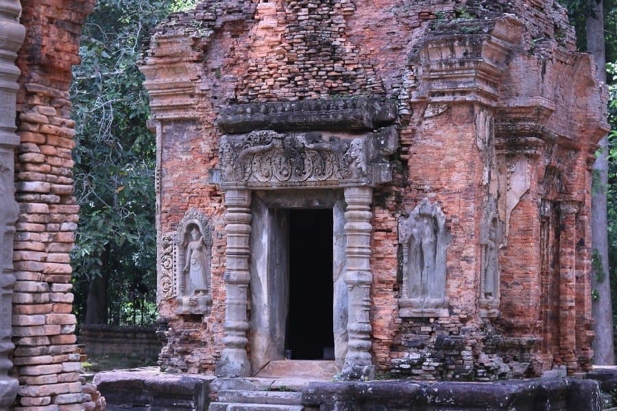 One of six towers at Preah Ko