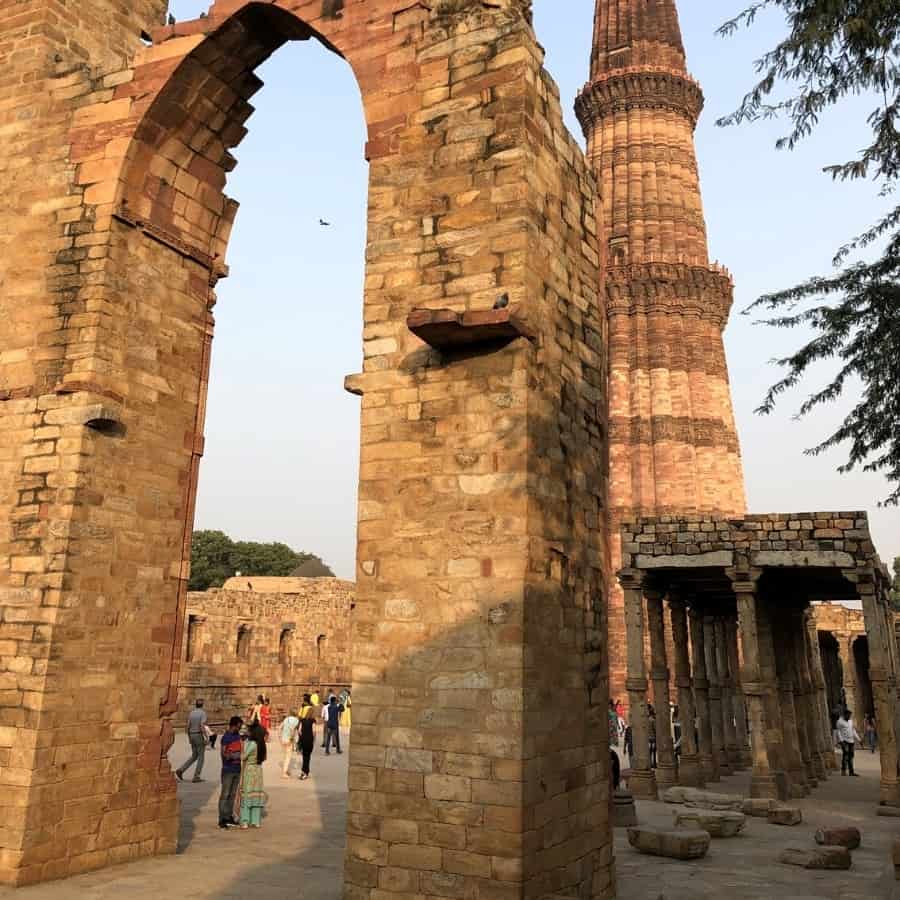 Qutb Minar a Unesco Heritage Site in Delhi India