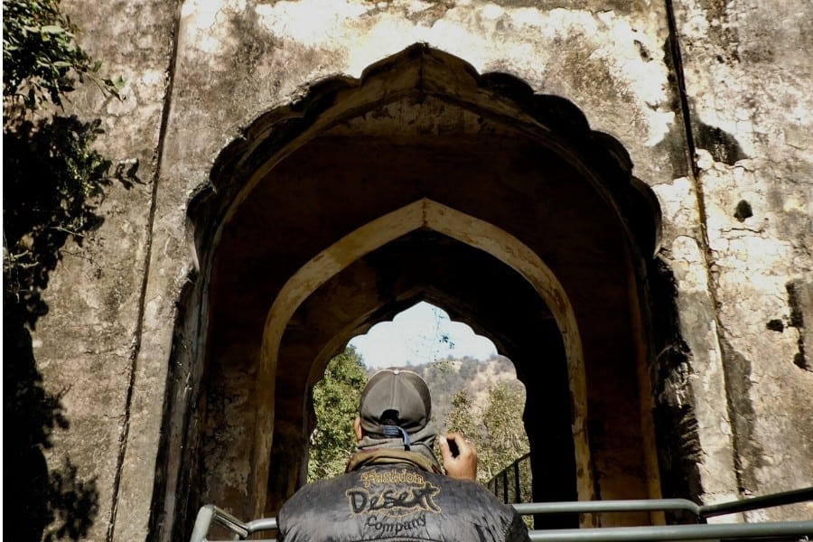 ruins at ranthambore park india