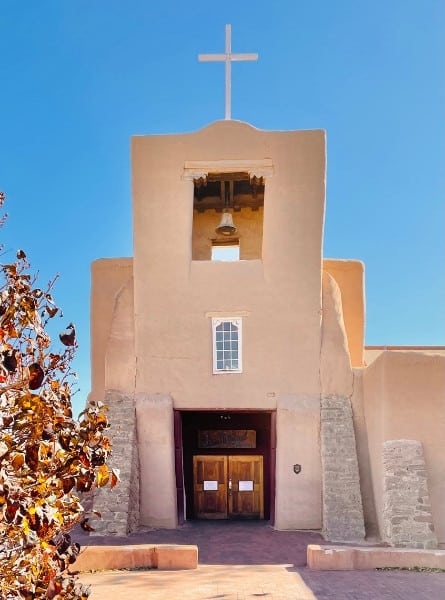 San Miguel Mission in Santa Fe New Mexico, the oldest church in the US