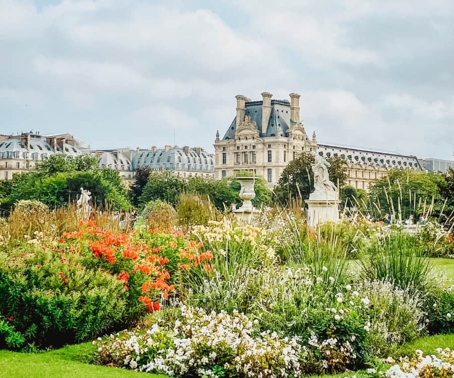The Tuileries Garden in Paris
