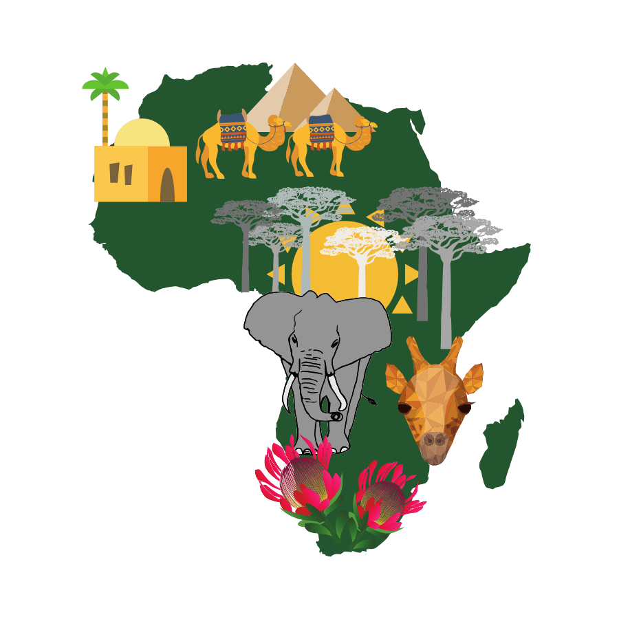 travel to africa graphic